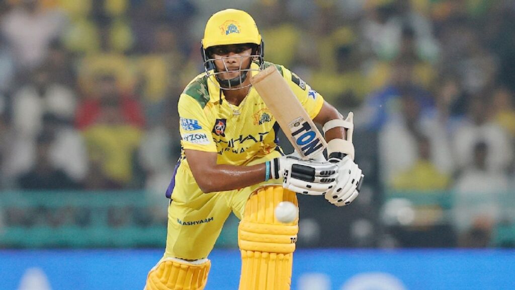 2025 आईपीएल में CSK के लिए पावरप्ले में सबसे ज्यादा छक्के